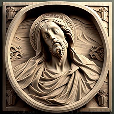 3D model st jesus (STL)